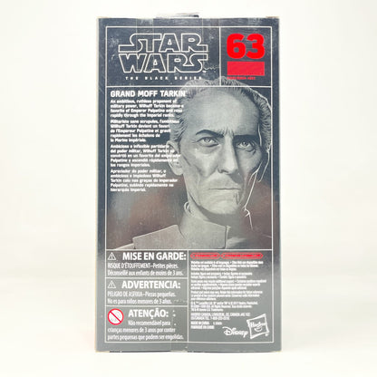 Vintage Hasbro Star Wars Black Series Sealed Figures Grand Moff Tarkin #63 - Hasbro Black Series (2017)