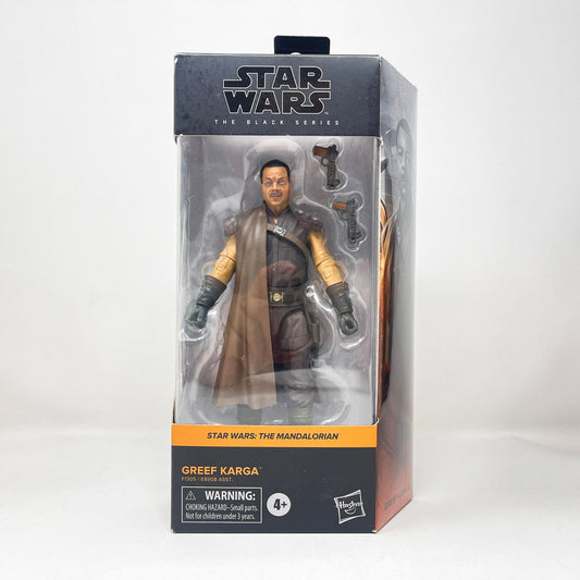 Vintage Hasbro Star Wars Black Series Sealed Figures Greef Karga MAN 06 - Black Series Hasbro Star Wars Action Figure