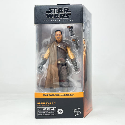 Vintage Hasbro Star Wars Black Series Sealed Figures Greef Karga MAN 06 - Hasbro Black Series (2021)