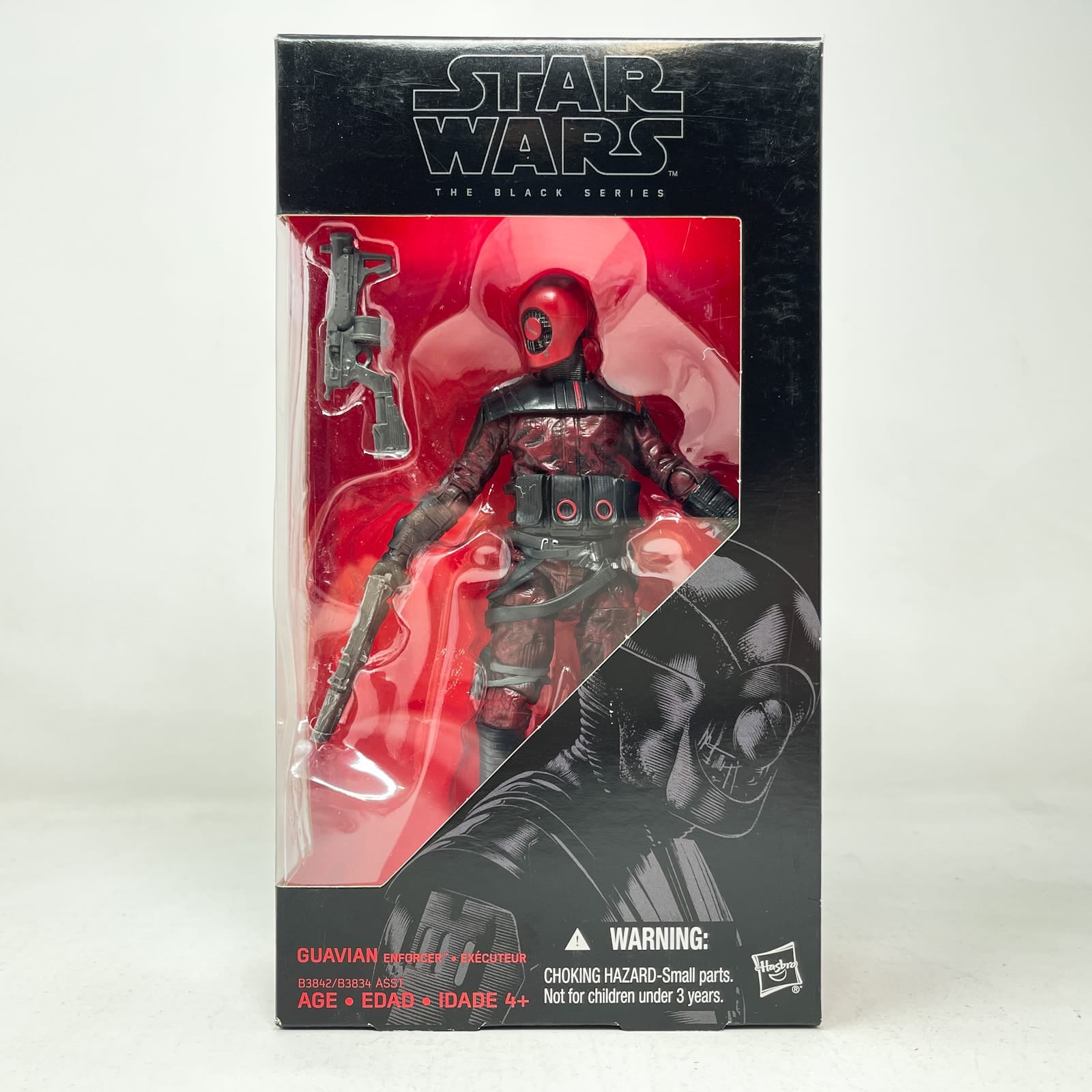 Vintage Hasbro Star Wars Black Series Sealed Figures Guavian Enforcer #08 - Hasbro Black Series (2015)