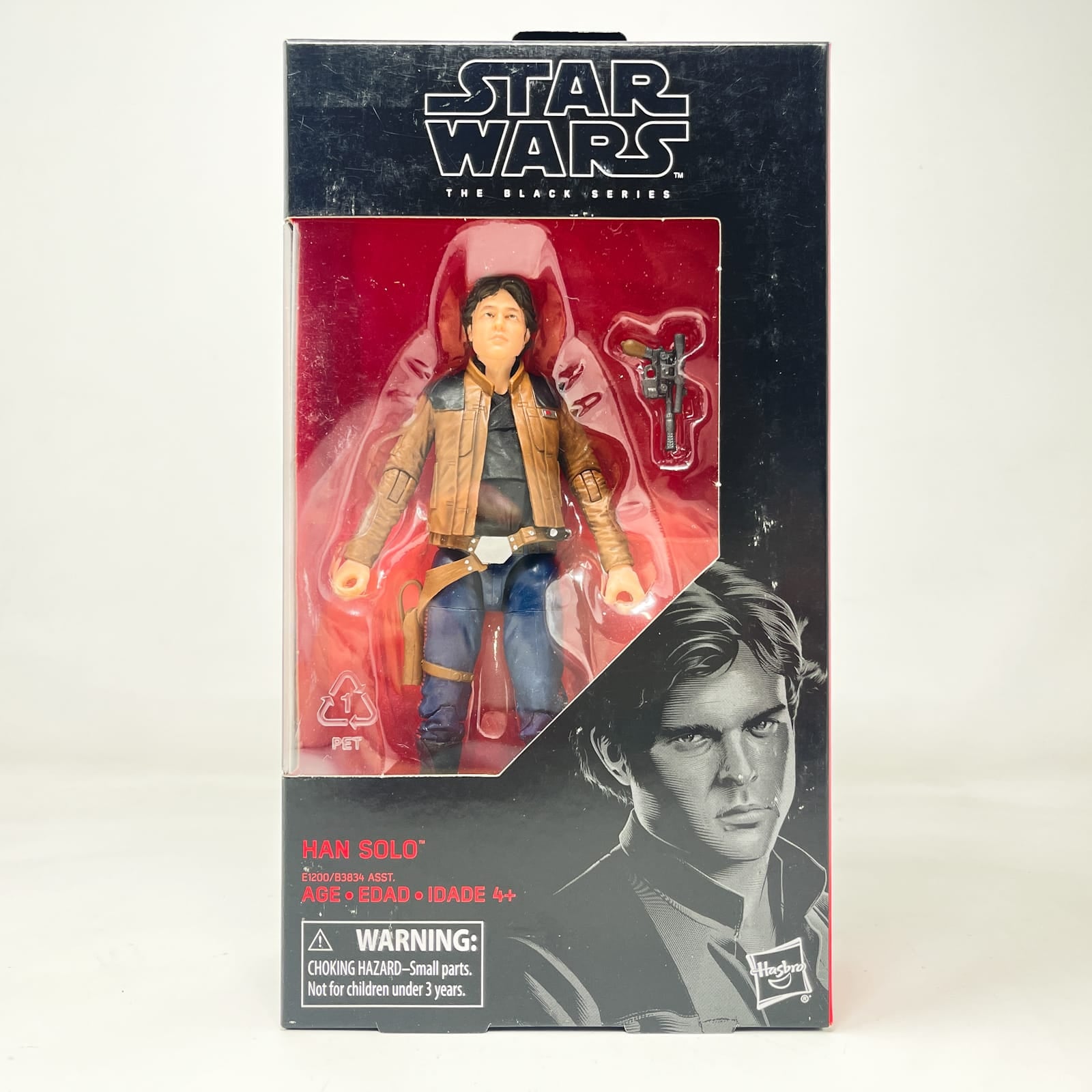 Vintage Hasbro Star Wars Black Series Sealed Figures Han Solo #62 - Hasbro Black Series (2018)