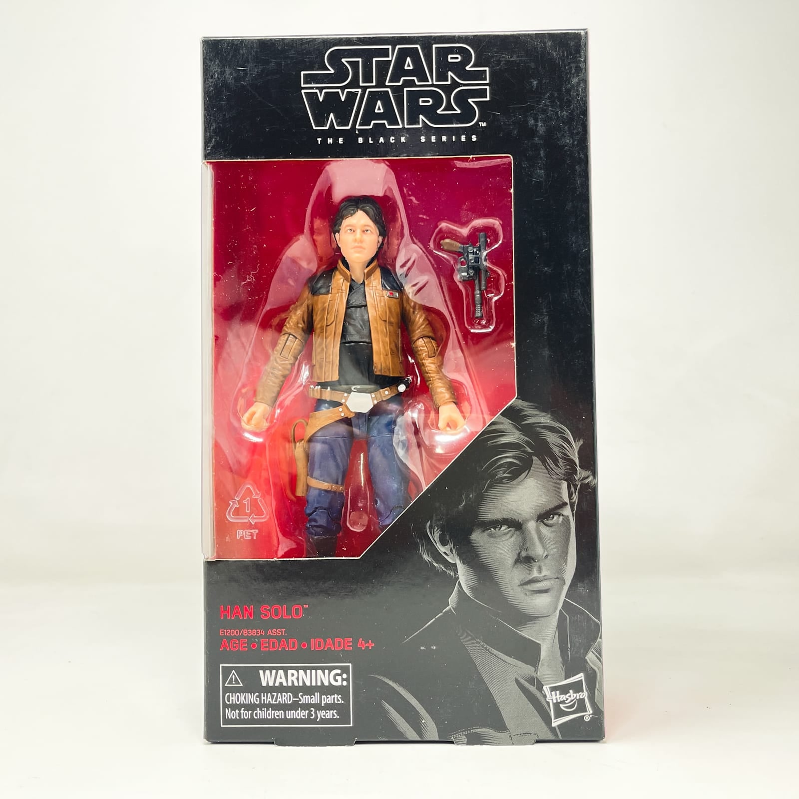 Vintage Hasbro Star Wars Black Series Sealed Figures Han Solo #62 - Hasbro Black Series (2018)