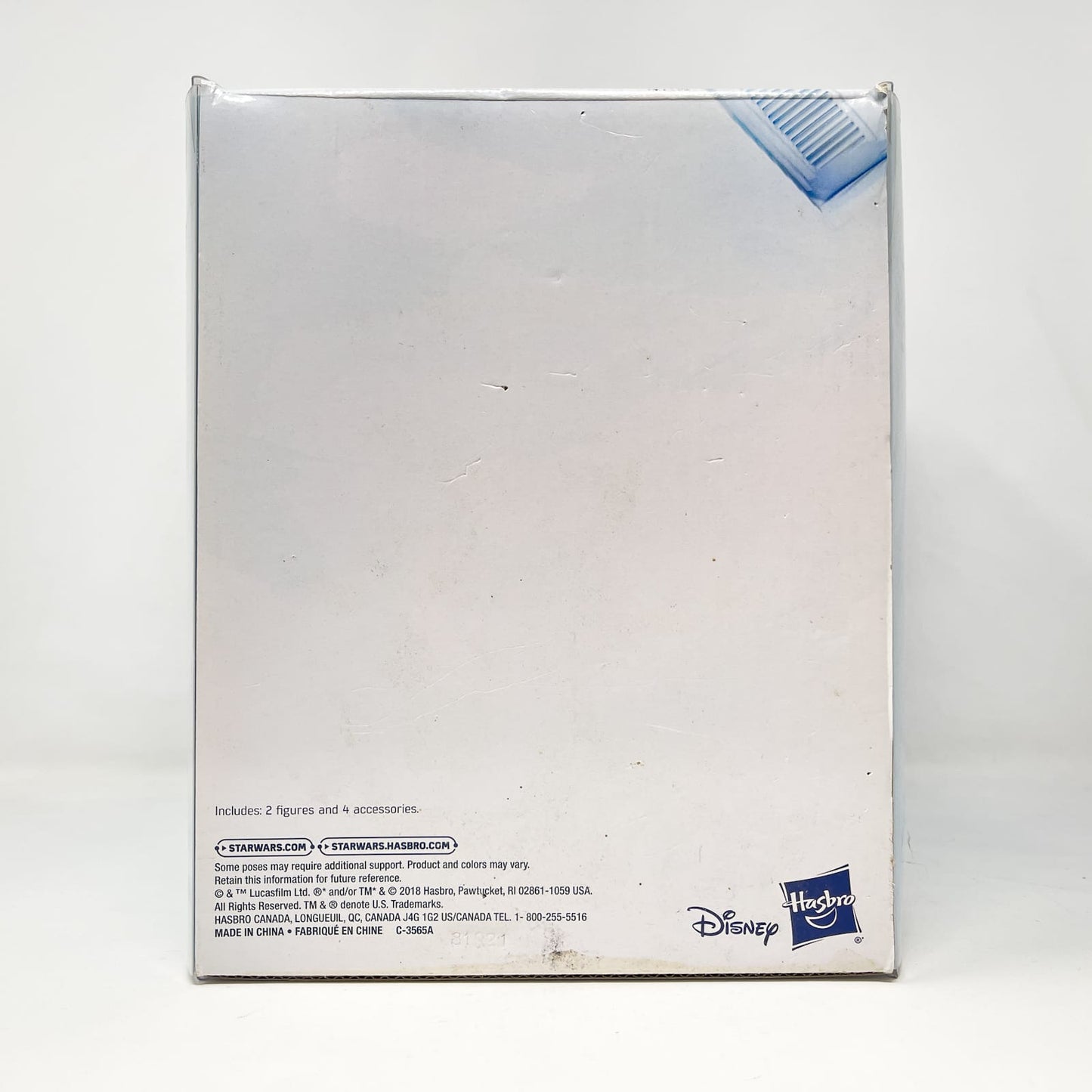 Vintage Hasbro Star Wars Black Series Sealed Figures Han Solo and Princess Leia Organa (Hoth) - Hasbro Black Series (2018)