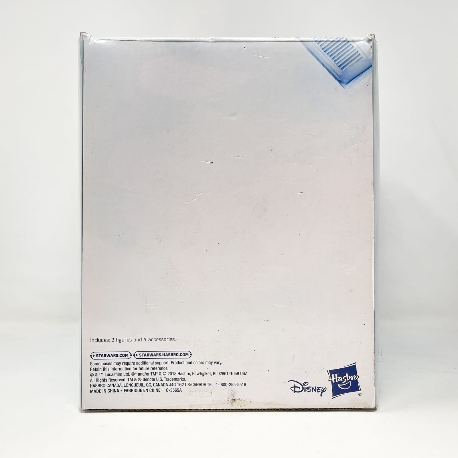 Vintage Hasbro Star Wars Black Series Sealed Figures Han Solo and Princess Leia Organa (Hoth) - Hasbro Black Series (2018)