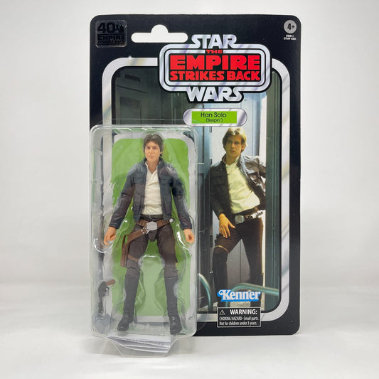 Vintage Hasbro Star Wars Black Series Sealed Figures Han Solo (Bespin) - 40th Anniversary - Hasbro Black Series (2020)