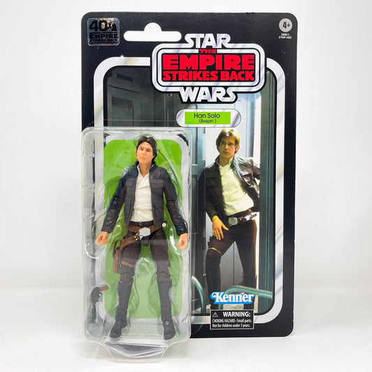 Vintage Hasbro Star Wars Black Series Sealed Figures Han Solo (Bespin) - Black Series 40th Hasbro Star Wars Action Figure