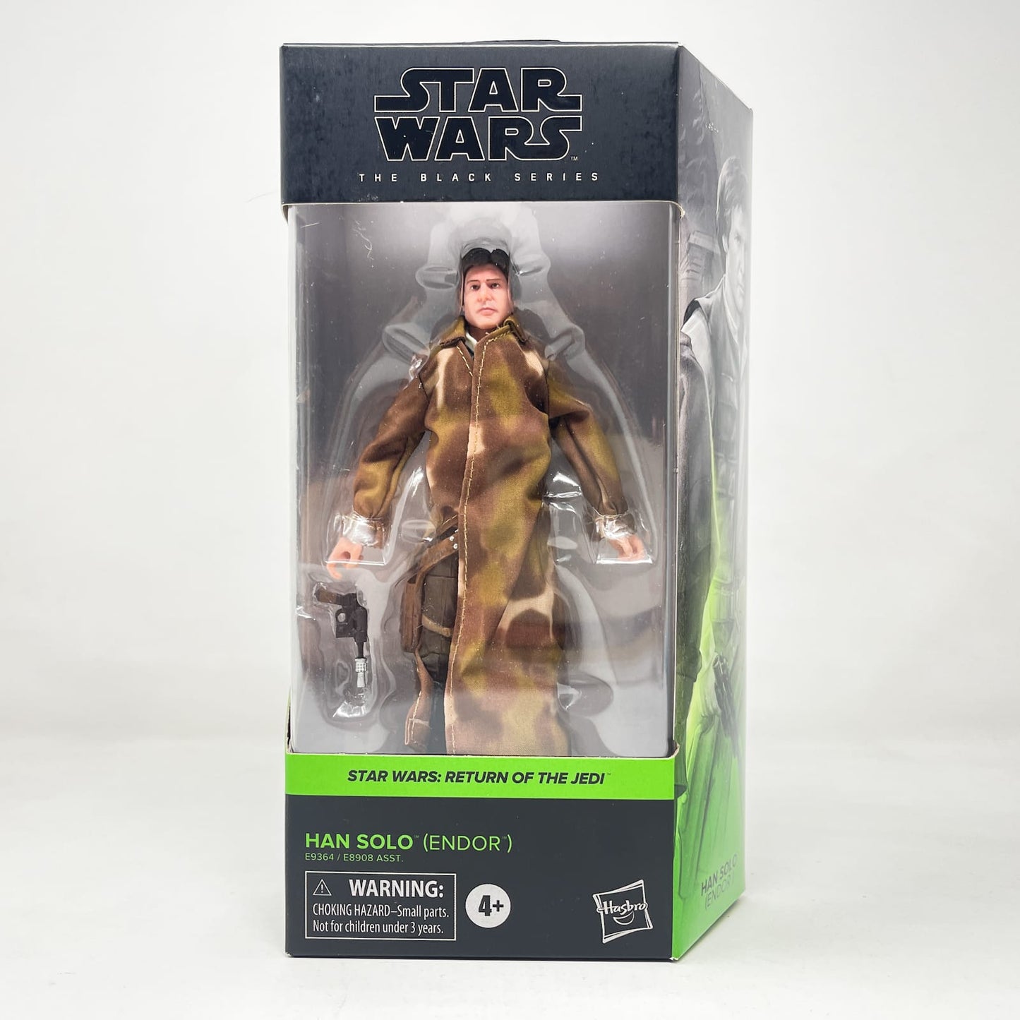Vintage Hasbro Star Wars Black Series Sealed Figures Han Solo (Endor) ROTJ 05 - Hasbro Black Series (2020)