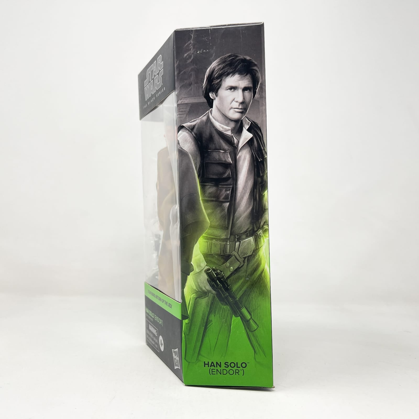 Vintage Hasbro Star Wars Black Series Sealed Figures Han Solo (Endor) ROTJ 05 - Hasbro Black Series (2020)