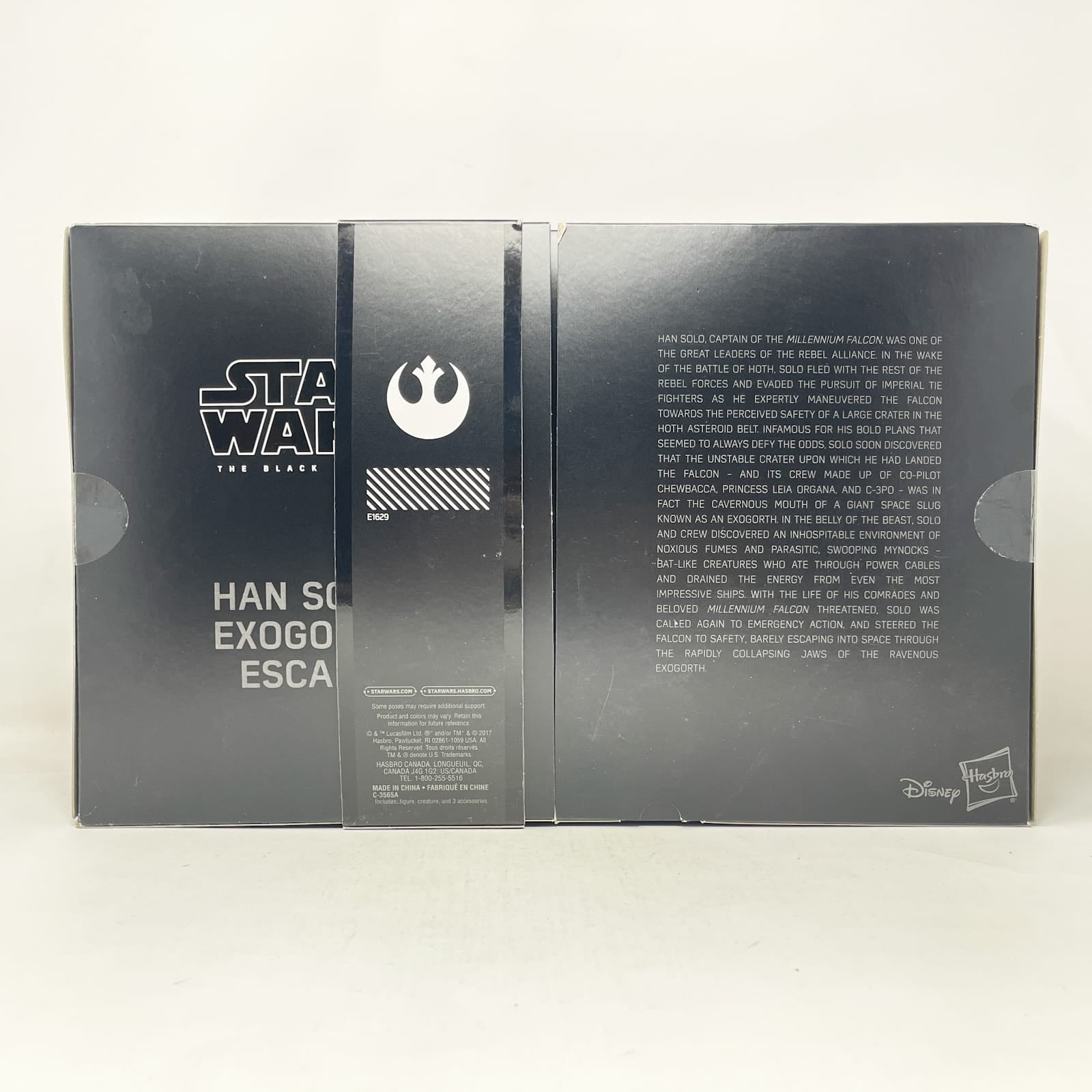 Vintage Hasbro Star Wars Black Series Sealed Figures Han Solo & Mynock Exogorth Escape (SDCC) - Hasbro Black Series (2017)