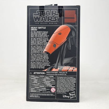 Vintage Hasbro Star Wars Black Series Sealed Figures Heavy Battle Droid (Battlefront II) - Hasbro Black Series (2019)
