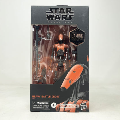 Vintage Hasbro Star Wars Black Series Sealed Figures Heavy Battle Droid (Battlefront II) - Hasbro Black Series (2019)
