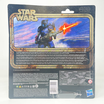 Vintage Hasbro Star Wars Black Series Sealed Figures Heavy Infantry Mandalorian (Credit Collection) - Hasbro Black Series (2020)