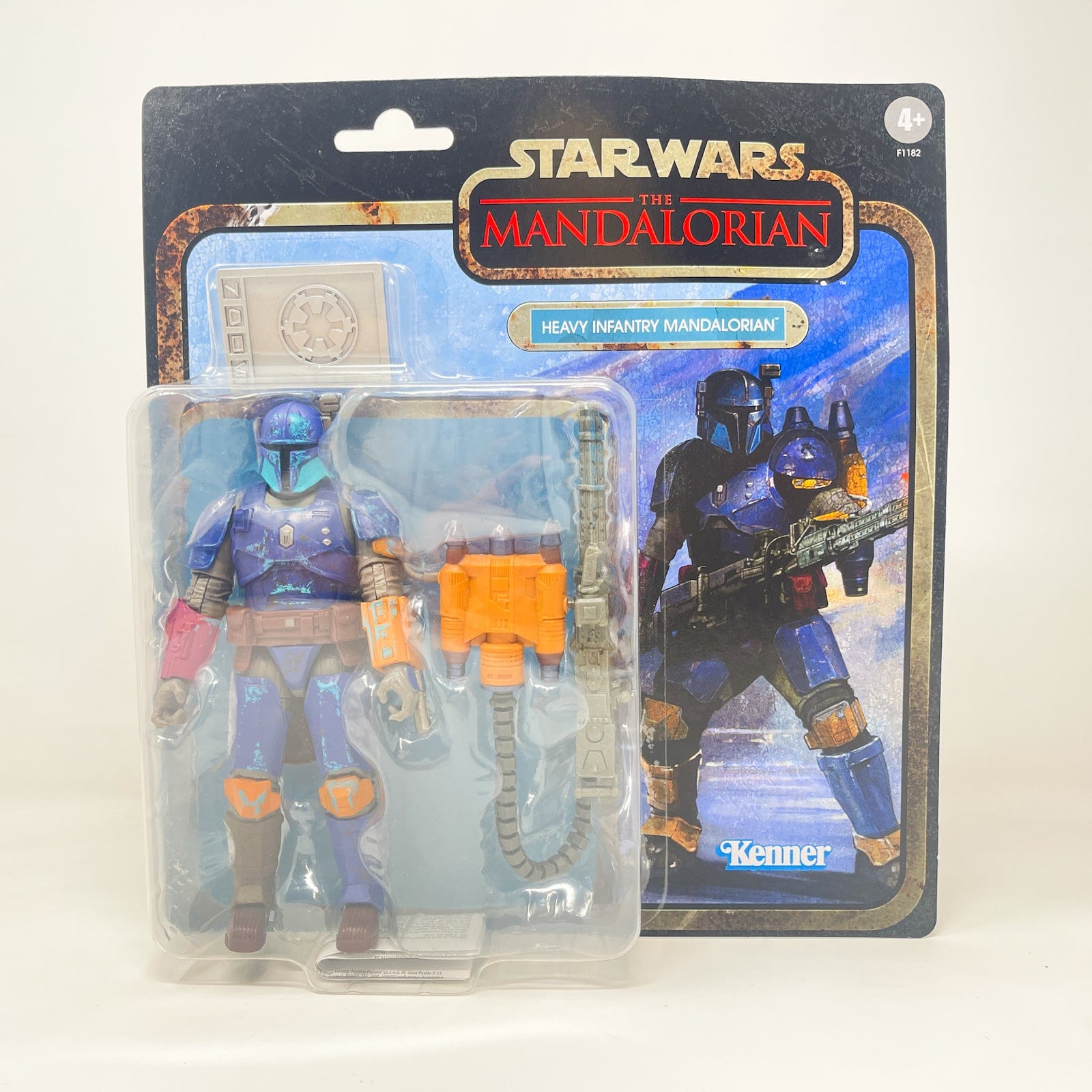 Vintage Hasbro Star Wars Black Series Sealed Figures Heavy Infantry Mandalorian (Credit Collection) - Hasbro Black Series (2020)
