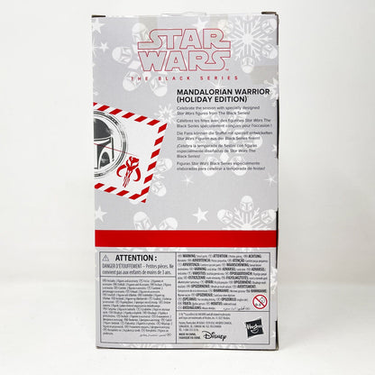 Vintage Hasbro Star Wars Black Series Sealed Figures Holiday Edition Mandalorian Warrior - Black Series Hasbro