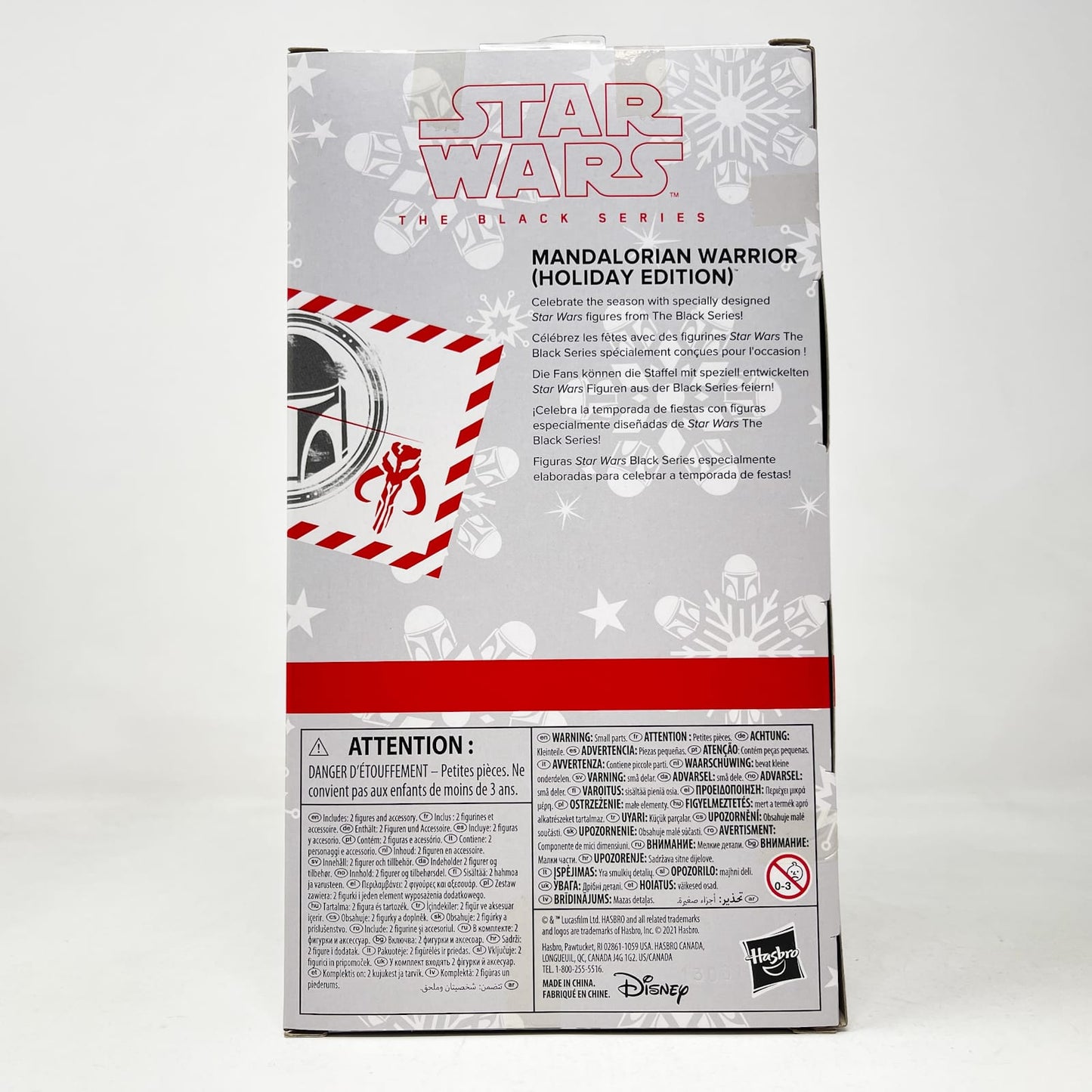 Vintage Hasbro Star Wars Black Series Sealed Figures Holiday Edition Mandalorian Warrior - Hasbro Black Series (2022)