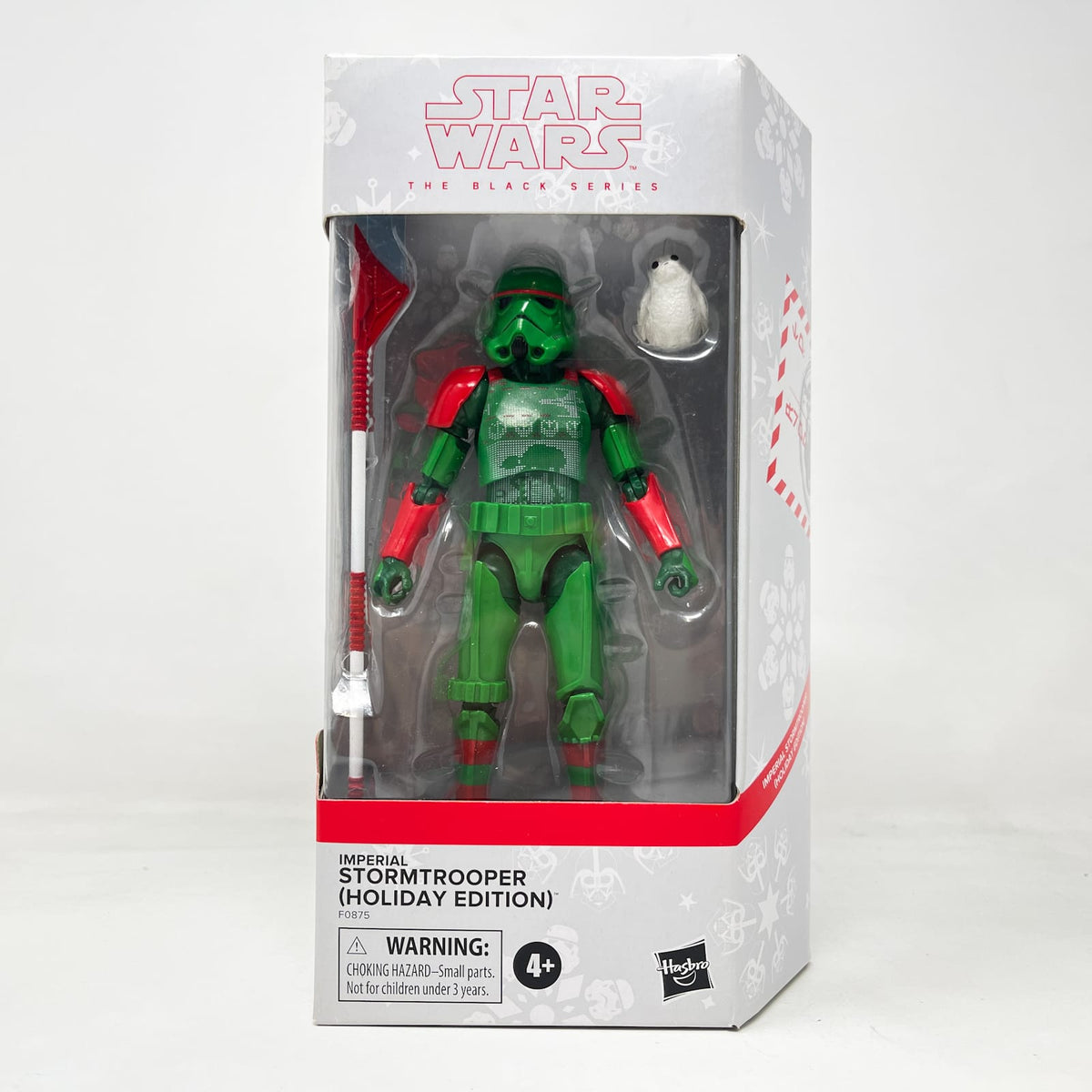 Vintage Hasbro Star Wars Black Series Sealed Figures Holiday Stormtrooper & Porg - Hasbro Black Series (2020)