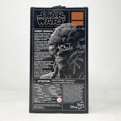 Vintage Hasbro Star Wars Black Series Sealed Figures Hondo Ohnaka (Galaxy's Edge) - Hasbro Black Series (2020)