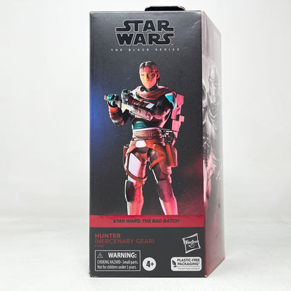 Vintage Hasbro Star Wars Black Series Sealed Figures Hunter - Mercenary Gear (The Bad Batch) BB 15 - Hasbro Black Series (2023)