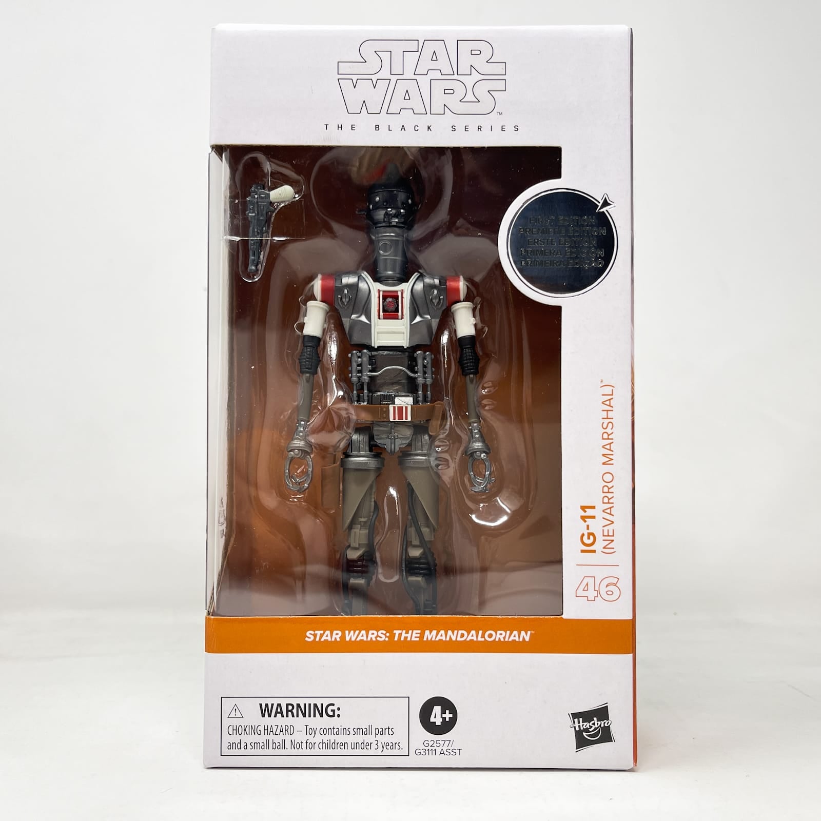 Vintage Hasbro Star Wars Black Series Sealed Figures IG-11 (Nevarro Marshal) WHITE BOX- Mandalorian #46 - Hasbro Black Series (2026)