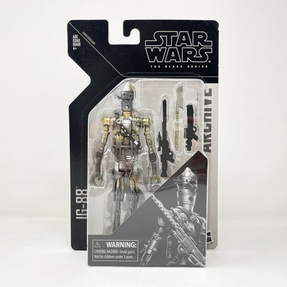 Vintage Hasbro Star Wars Black Series Sealed Figures IG-88 (Archive) - Hasbro Black Series (2019)