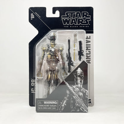 Vintage Hasbro Star Wars Black Series Sealed Figures IG-88 (Archive) - Hasbro Black Series (2019)