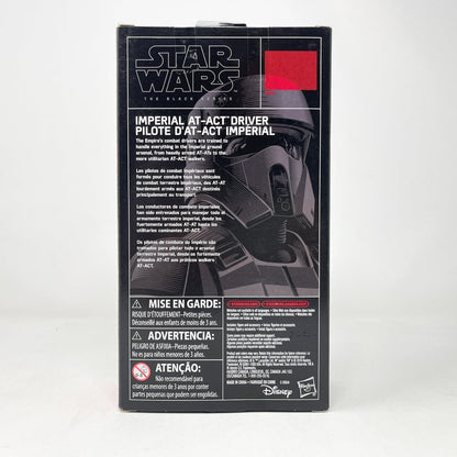 Vintage Hasbro Star Wars Black Series Sealed Figures Imperial AT-ACT Driver - Black Series Hasbro Star Wars Action Figure