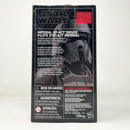 Vintage Hasbro Star Wars Black Series Sealed Figures Imperial AT-ACT Driver (Target Exclusive) - Hasbro Black Series (2017)