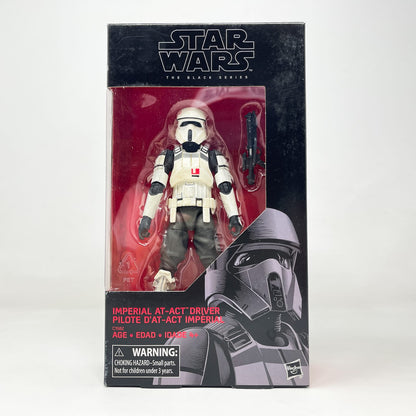 Vintage Hasbro Star Wars Black Series Sealed Figures Imperial AT-ACT Driver (Target Exclusive) - Hasbro Black Series (2017)