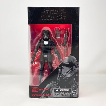 Vintage Hasbro Star Wars Black Series Sealed Figures Imperial Death Trooper #25 (2016) - Black Series Hasbro Star Wars Action Figure