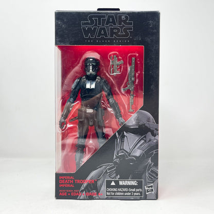 Vintage Hasbro Star Wars Black Series Sealed Figures Imperial Death Trooper #25 (2016) - Black Series Hasbro Star Wars Action Figure
