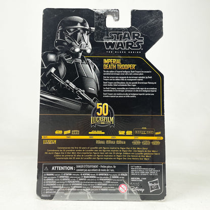 Vintage Hasbro Star Wars Black Series Sealed Figures Imperial Death Trooper Archive - Hasbro Black Series (2021)