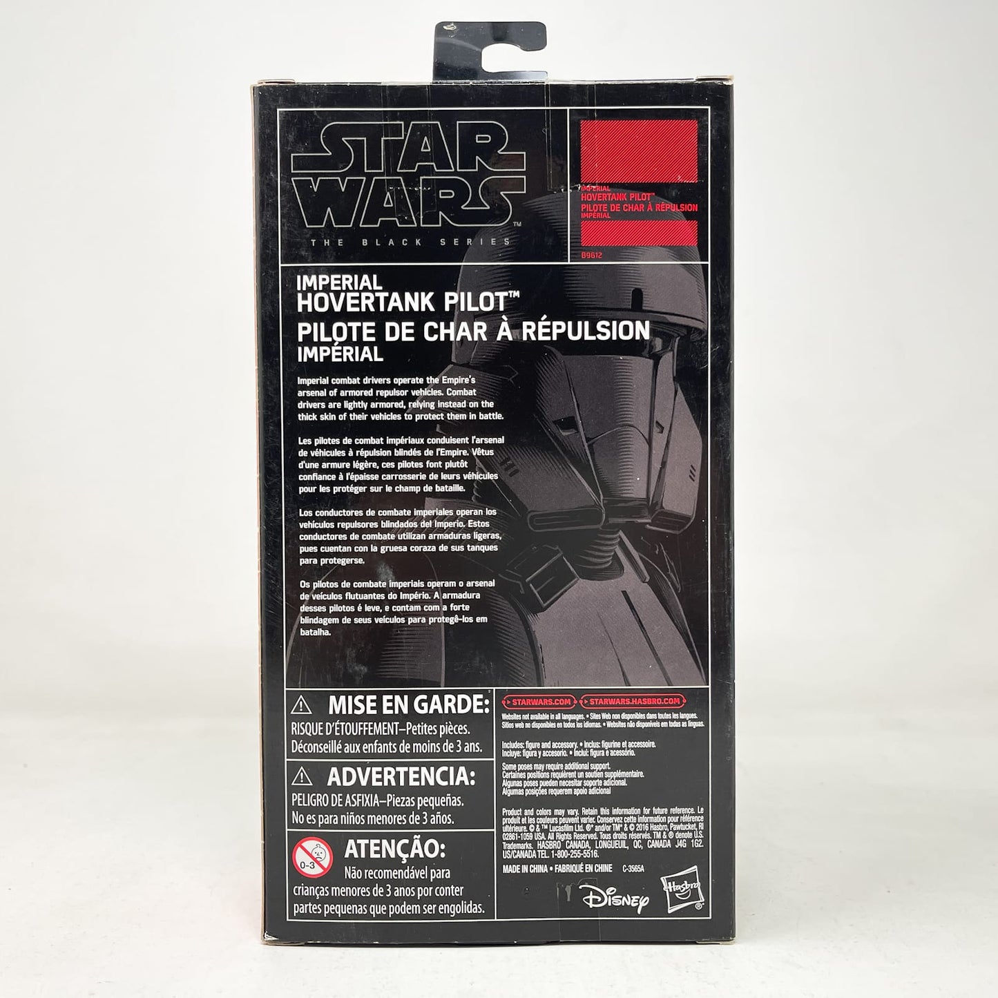 Vintage Hasbro Star Wars Black Series Sealed Figures Imperial Hovertank Pilot - Hasbro Black Series (2016)