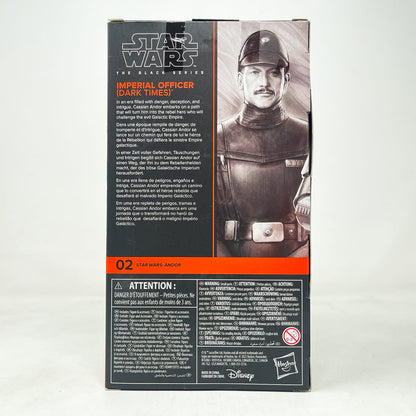 Vintage Hasbro Star Wars Black Series Sealed Figures Imperial Officer Dark Times (Andor) AND 02 - Hasbro Black Series (2023)