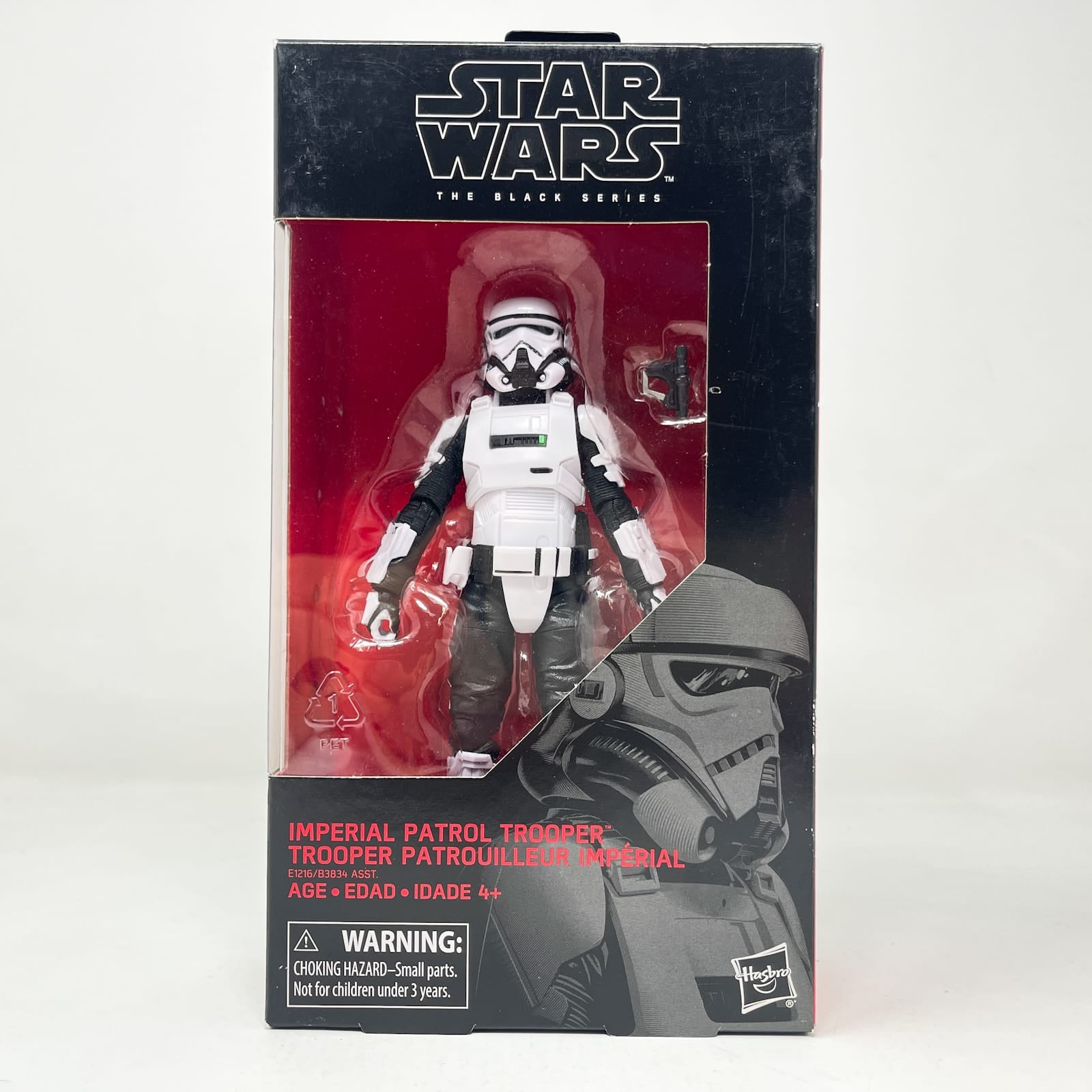 Vintage Hasbro Star Wars Black Series Sealed Figures Imperial Patrol Trooper #72 - Hasbro Black Series (2018)