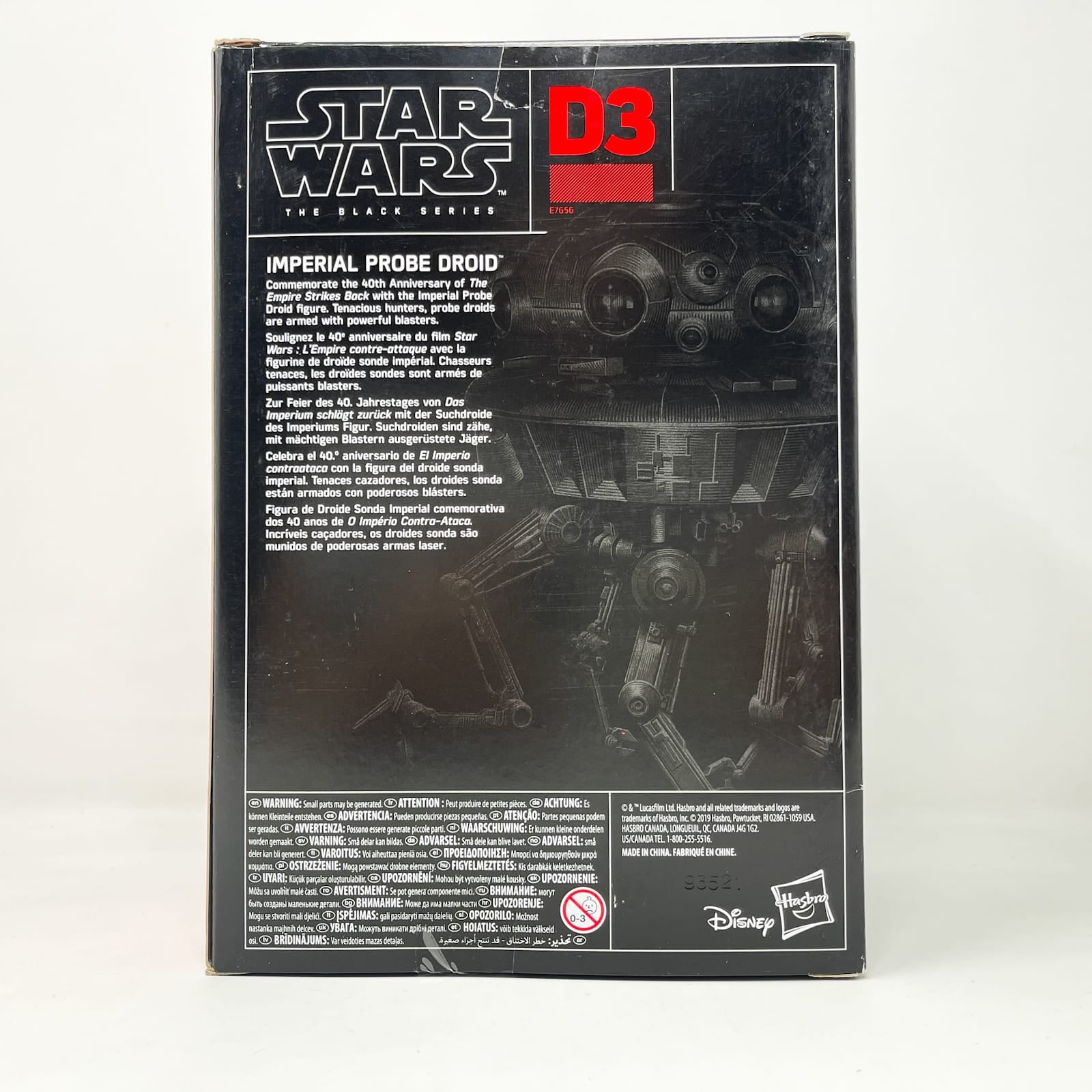 Hasbro 2020 Imperial Probe Droid (Deluxe) Black Series Star Wars