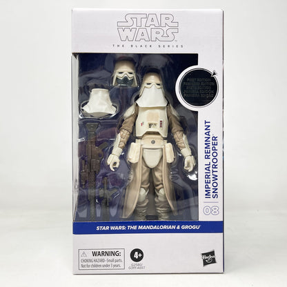 Vintage Hasbro Star Wars Black Series Sealed Figures Imperial Remnant Snowtrooper WHITE BOX - The Mandalorian and Grogu #08 - Hasbro Black Series (2026)