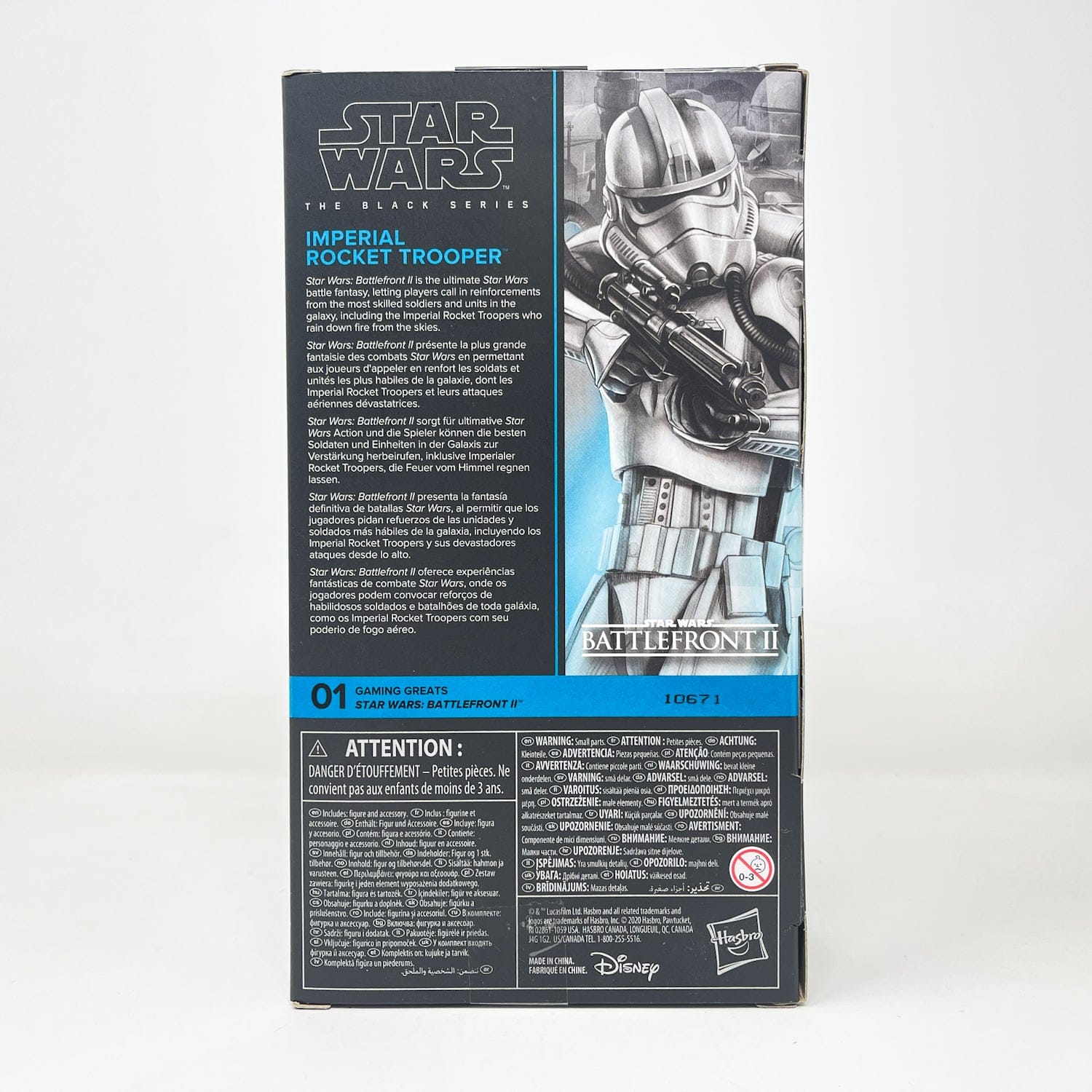 Vintage Hasbro Star Wars Black Series Sealed Figures Imperial Rocket Trooper GG 01 - Black Series Hasbro Star Wars Action Figure