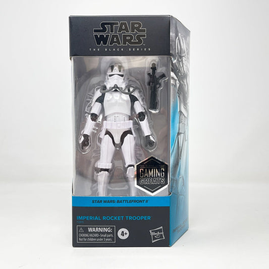 Vintage Hasbro Star Wars Black Series Sealed Figures Imperial Rocket Trooper GG 01 - Black Series Hasbro Star Wars Action Figure