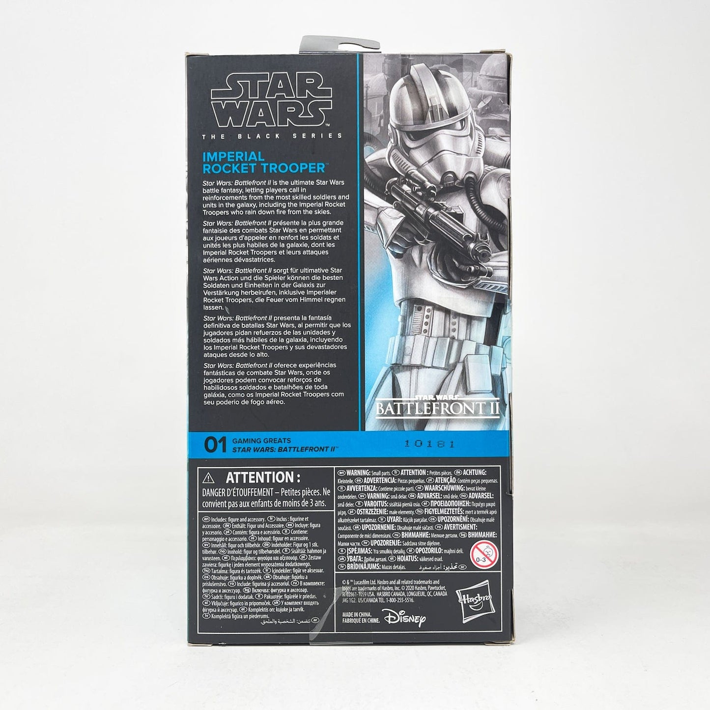 Vintage Hasbro Star Wars Black Series Sealed Figures Imperial Rocket Trooper GG 01 - Black Series Hasbro Star Wars Action Figure