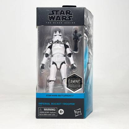 Vintage Hasbro Star Wars Black Series Sealed Figures Imperial Rocket Trooper GG 01 - Hasbro Black Series (2021)