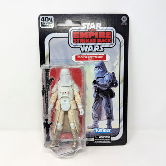 Vintage Hasbro Star Wars Black Series Sealed Figures Imperial Snowtrooper (Hoth) - Black Series 40th Hasbro Star Wars Action Figure