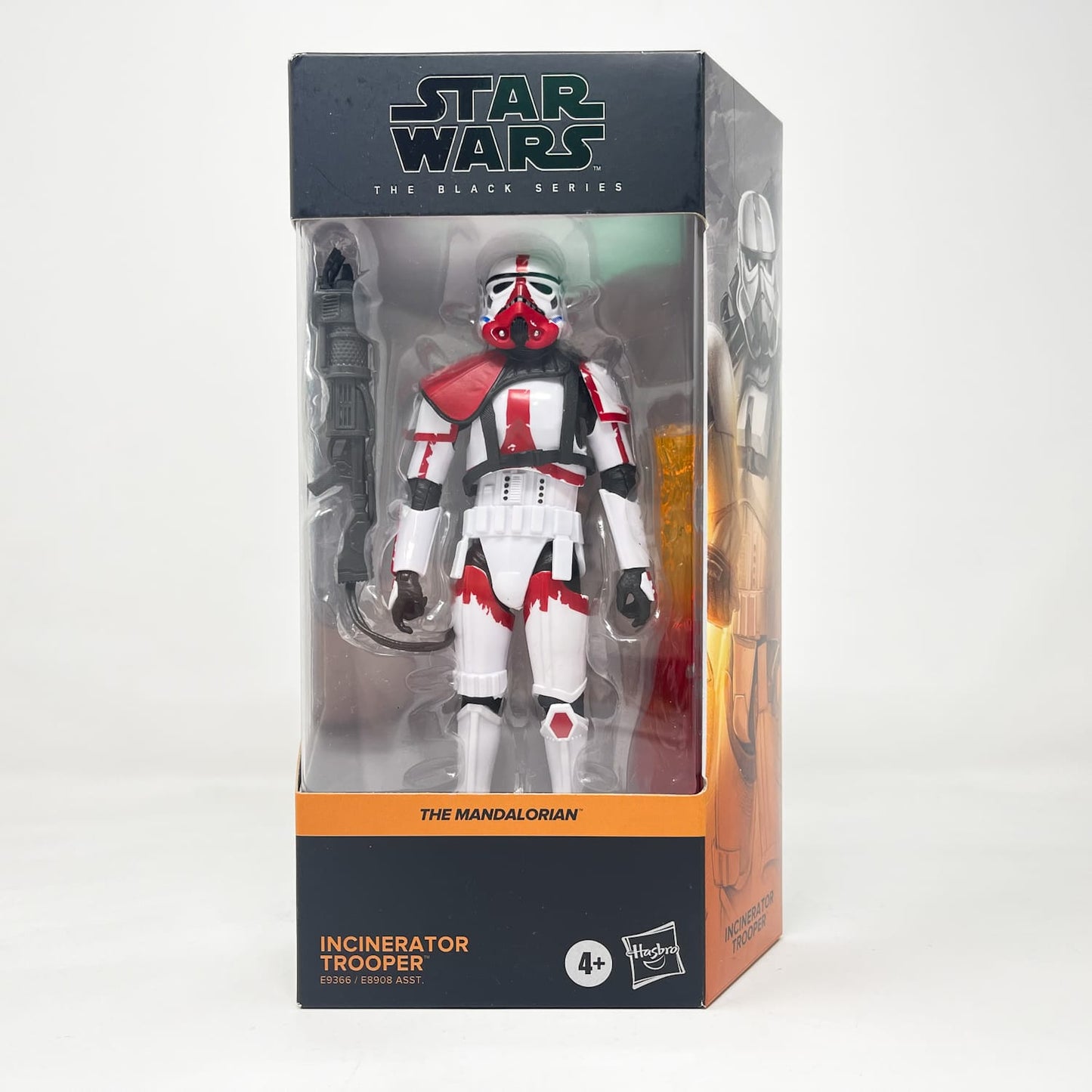 Vintage Hasbro Star Wars Black Series Sealed Figures Incinerator Trooper (Mandalorian) MAN 03 - Hasbro Black Series (2021)