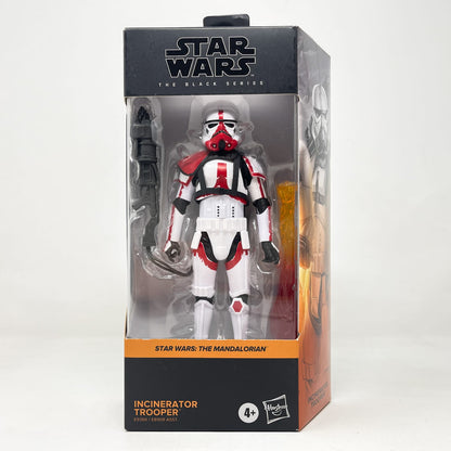 Vintage Hasbro Star Wars Black Series Sealed Figures Incinerator Trooper (Mandalorian) MAN 03 - Hasbro Black Series (2021)