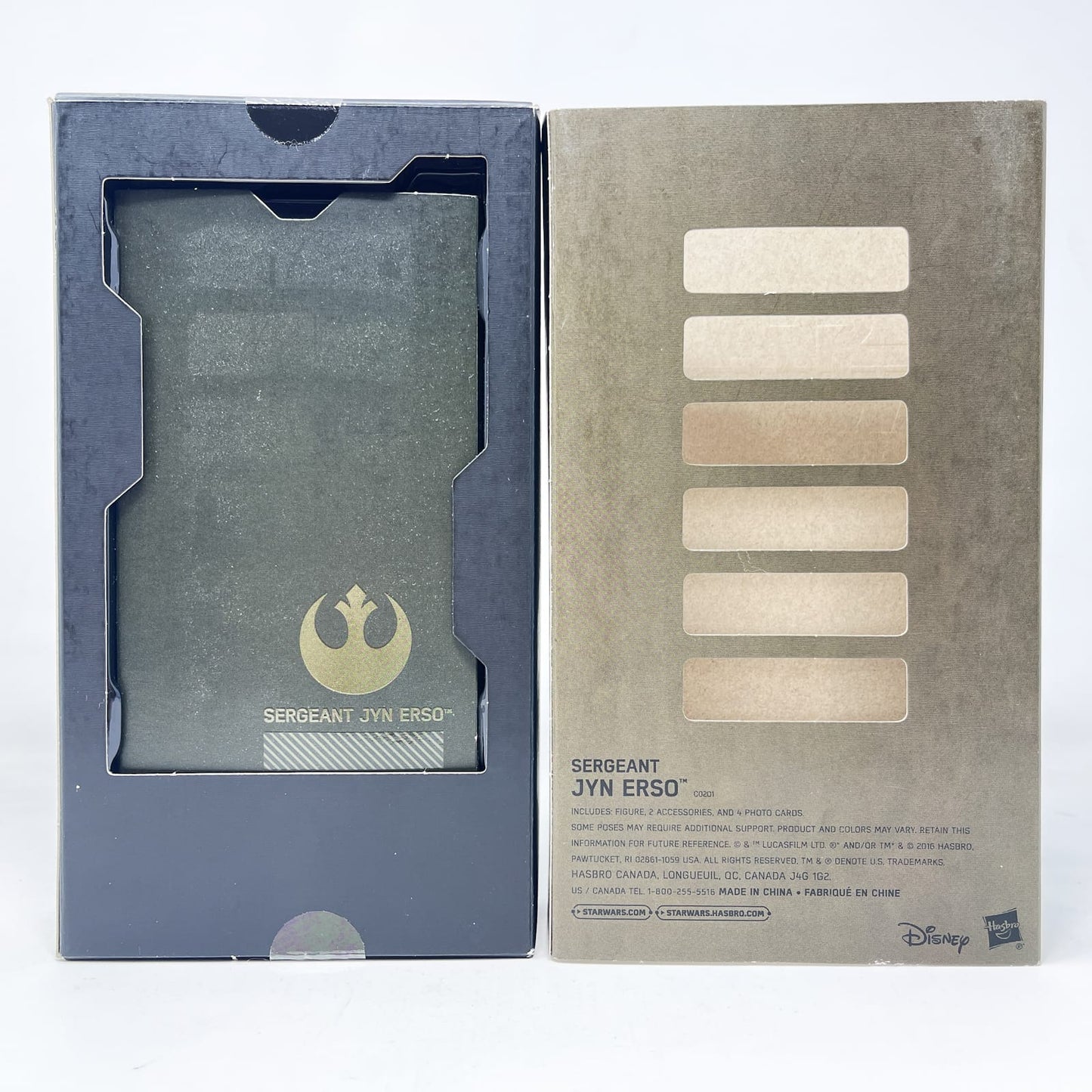 Vintage Hasbro Star Wars Black Series Sealed Figures Jyn Erso SDCC - Hasbro Black Series (2016)