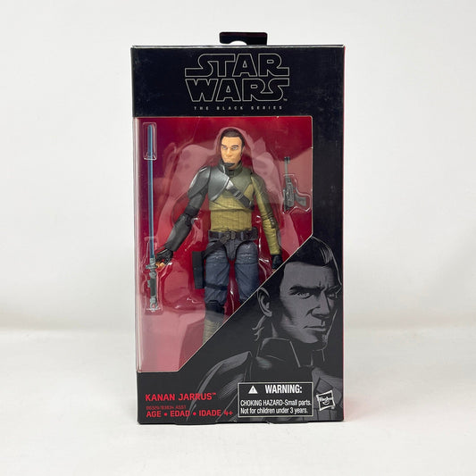 Vintage Hasbro Star Wars Black Series Sealed Figures Kanan Jarrus #19 (2016) - Black Series Hasbro Star Wars Action Figure