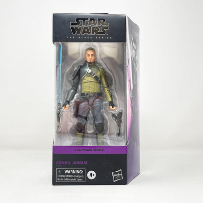 Vintage Hasbro Star Wars Black Series Sealed Figures Kanan Jarrus (Rebels) REB 04 (2020) - Black Series Hasbro Star Wars Action Figure