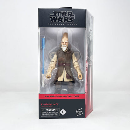 Vintage Hasbro Star Wars Black Series Sealed Figures Ki-Adi-Mundi AOTC 04 - Hasbro Black Series (2024)