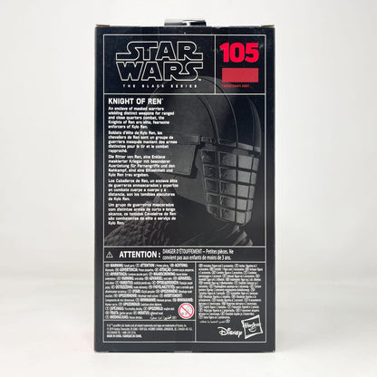 Vintage Hasbro Star Wars Black Series Sealed Figures Knight of Ren #105 - Hasbro Black Series (2020)