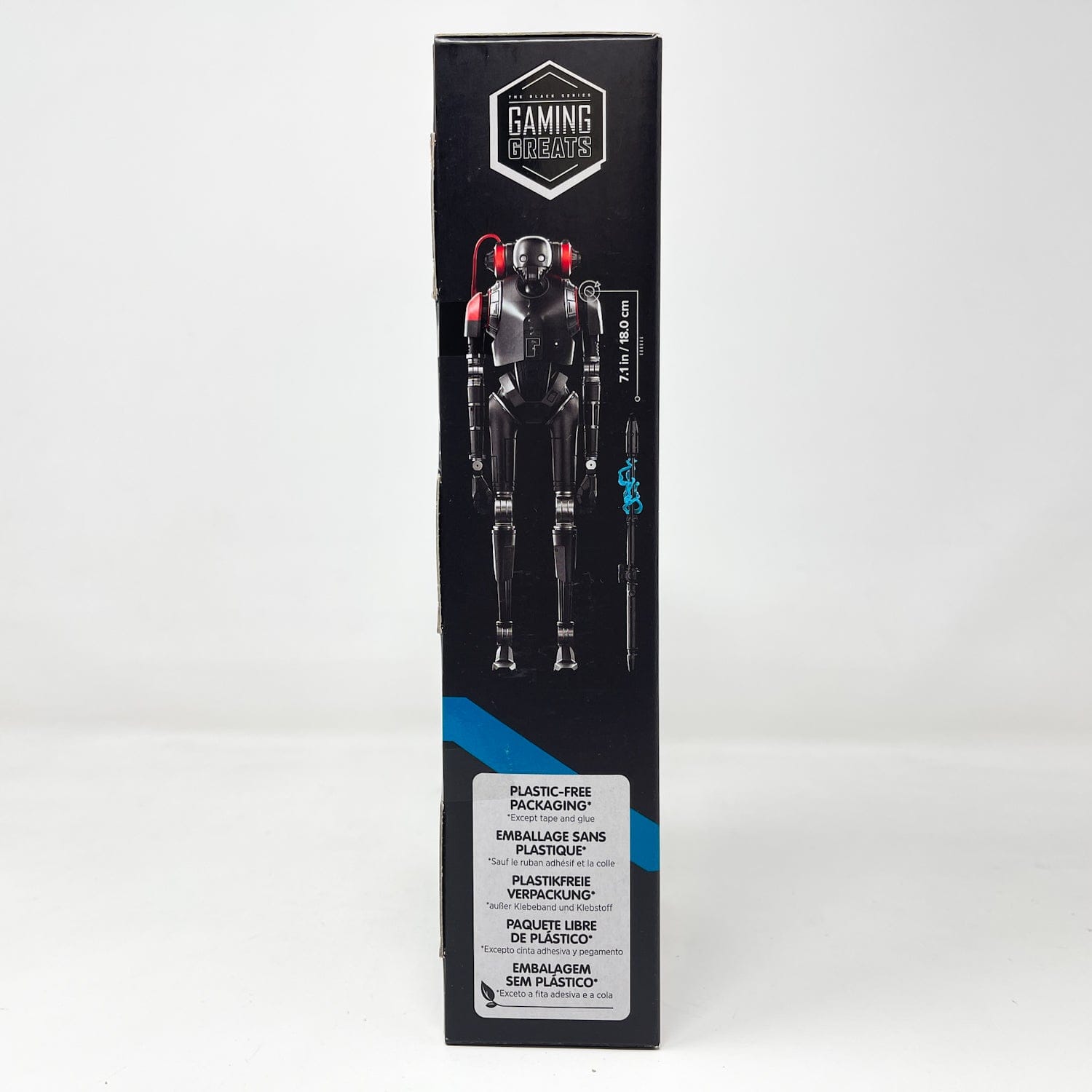 Vintage Hasbro Star Wars Black Series Sealed Figures KX Security Droid (Jedi: Survivor) - Black Series Hasbro Star Wars