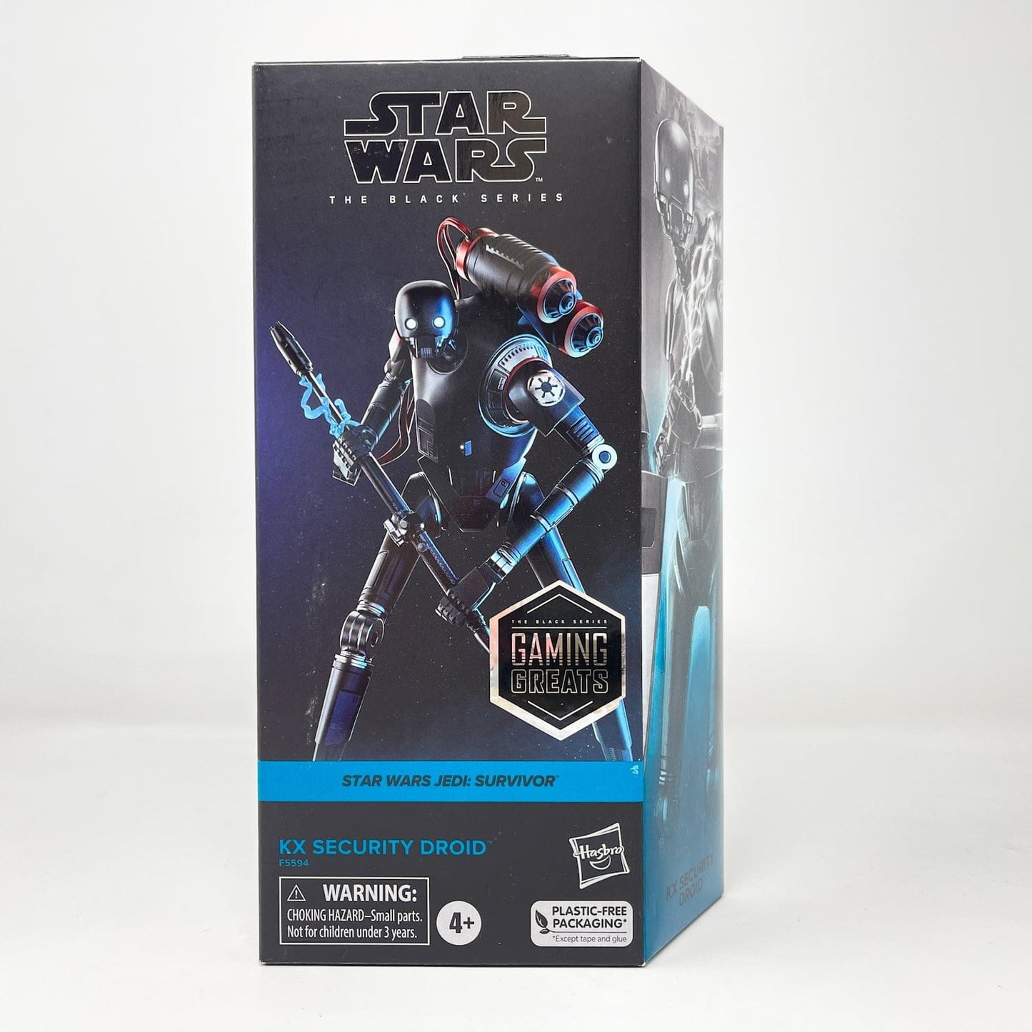 Vintage Hasbro Star Wars Black Series Sealed Figures KX Security Droid (Jedi: Survivor) - Black Series Hasbro Star Wars
